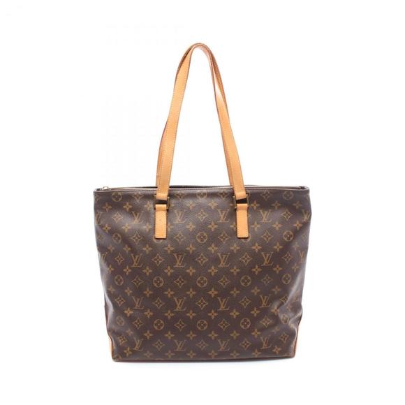LOUIS VUITTON Brown Monogram Leather Tote Bag - Picture 1 of 10